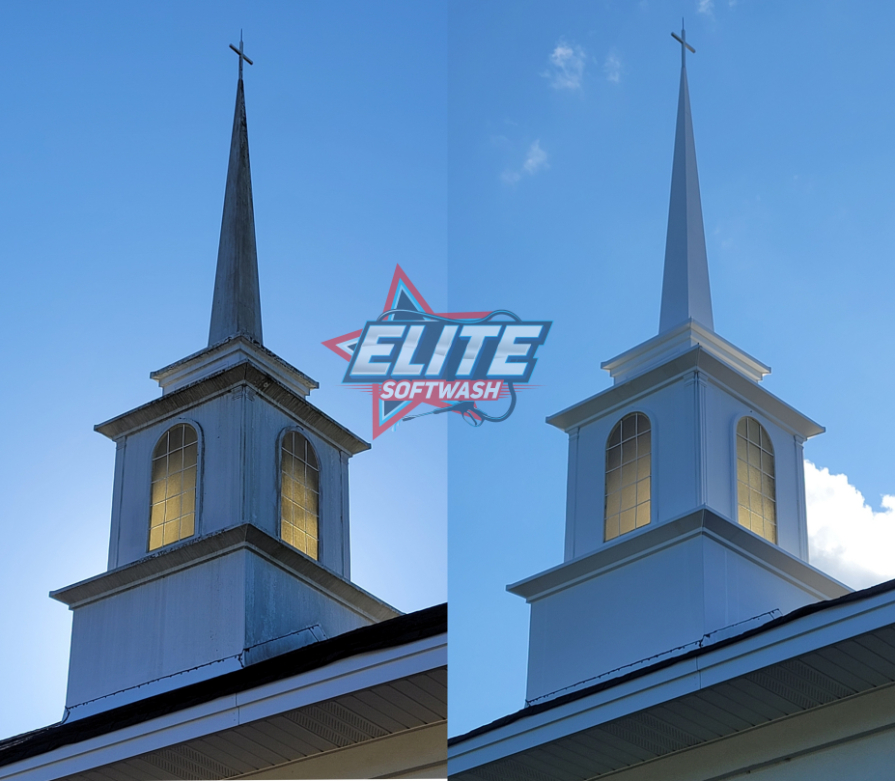 Church steeple cleaning ridgeville (1)